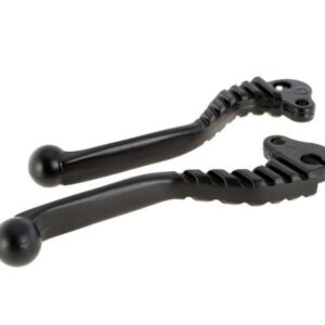 Sport Levers Fluted Black