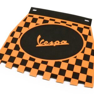 Rear Mudflap Black/Orange