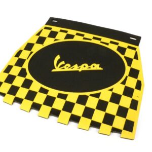 Rear Mudflap Black/Yellow